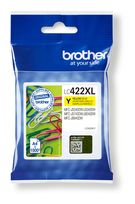 Brother originale Druckerpatronen Gelb LC-422XLY f&uuml;r 33,46 Euro