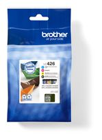 Brother originale Druckerpatronen Schwarz, Cyan, Magenta, Gelb 3000 Seiten LC-424VAL f&uuml;r 71,46 Euro