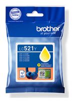Brother originale Druckerpatronen Gelb LC-521Y f&uuml;r 17,99 Euro