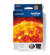 Brother originale Druckerpatronen Schwarz 300 Seiten LC-980BK f&uuml;r 23,39 Euro
