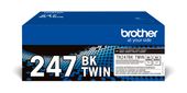 Brother originale Druckerpatronen Schwarz TN-247BKTWIN f&uuml;r 185,96 Euro