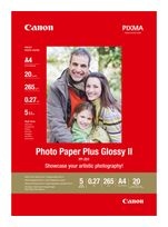 Canon PP-201 Glossy II Fotopapier Plus A4 – 20 Blatt f&uuml;r 16,99 Euro