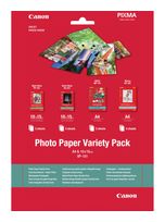 Canon VP-101 Fotopapier Musterpaket Postkarte und A4 – 20 Blatt f&uuml;r 9,99 Euro