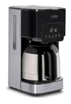 Caso 10 Tassen Filterkaffeemaschine 1,2 l  1845 Coffee Taste&Style Duo Thermo (Schwarz, Edelstahl) f&uuml;r 81,96 Euro