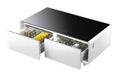 Caso 135 l Tischkühlschrank EEK: F 91 kWh Jahr  Sound & Cool (Weiß) f&uuml;r 1.499,00 Euro