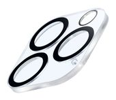 Cellular Line Kameraobjektivschutz gehärtetes Glas für  Apple iPhone 15 Pro, iPhone 15 Pro Max Kratzresistent, Schockresistent Camera Lens f&uuml;r 9,99 Euro