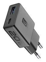 Cellular Line CHARGER POWER LITE 20W SLIM DUAL A+C f&uuml;r 19,96 Euro