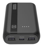 Cellular Line 10000 mAh Powerbank USB Typ-C  Entry (Schwarz) f&uuml;r 17,96 Euro