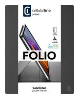 Cellular Line Folio aus Kunstleder für Samsung Galaxy Tab S9+ bis 31,5 cm (12.4") (Schwarz) Folio f&uuml;r 34,99 Euro