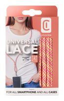 Cellular Line Umhängegurt für Universal  Handykette Universal Necklace Strap Lace (Orange) f&uuml;r 9,99 Euro