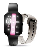 Cellular Line Digital Smartwatch Rechteckig IP67 168 h  ION Pro Square (Schwarz) f&uuml;r 38,46 Euro
