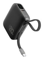 Cellular Line 10000 mAh Powerbank USB Typ-C  Pocket (Schwarz) f&uuml;r 34,96 Euro