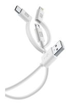 Cellular Line Lightning auf USB A 1 m  Power Cable (Weiß) f&uuml;r 23,46 Euro