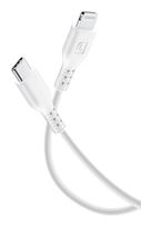 Cellular Line Lightning auf USB C bis 30 W 2 m  Power Cable (Weiß) f&uuml;r 19,96 Euro