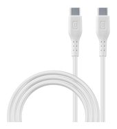 Cellular Line Stecker Rundkabel USB C auf USB C bis 100 W 2 m  Power Data Cable (Weiß) f&uuml;r 16,46 Euro