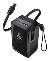 Cellular Line 10000 mAh Powerbank USB Typ-C  Roller (Schwarz) f&uuml;r 39,96 Euro