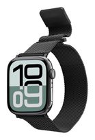 Cellular Line Armband 0 mm Apple Watch 42/44/45/49 mm  Steel Band (Schwarz) f&uuml;r 23,96 Euro