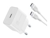 Cellular Line Super Fast Charger Kit 25W - USB-C to USB-C - Samsung f&uuml;r 18,96 Euro
