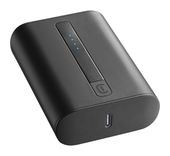 Cellular Line 10000 mAh Powerbank USB Typ-C  Thunder (Schwarz) f&uuml;r 26,96 Euro
