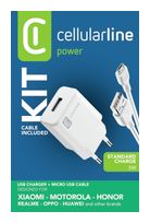 Cellular Line USB Charger Kit 1A - Micro USB - Huawei, Xiaomi, Wiko, Asus and other smartphone f&uuml;r 12,99 Euro