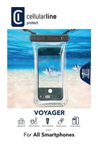 Cellular Line Beuteltasche für Universal Universal  Voyager (Schwarz) f&uuml;r 14,96 Euro