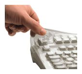 Cherry Tastatur  6155139 WetEx Tastatur-Abdeckung (Transparent) f&uuml;r 33,19 Euro