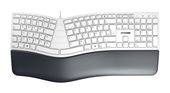 Cherry Universal Tastatur USB  KC4500 Ergo (Weiß) f&uuml;r 58,09 Euro