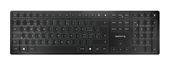 Cherry Universal Tastatur RF Wireless + Bluetooth 2.4 - 2.4835 GHz  KW9100 Slim (Schwarz) f&uuml;r 77,80 Euro