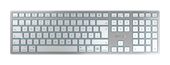 Cherry Universal Tastatur USB + Bluetooth  KW9100 Slim für Mac (Silber) f&uuml;r 77,80 Euro