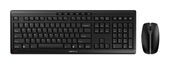 Cherry Universal Tastatur RF Wireless 2.4 - 2.4835 GHz  Stream Desktop Recharge (Schwarz) f&uuml;r 116,99 Euro