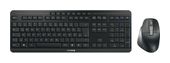 Cherry LED Heimbüro Tastatur USB + RF Wireless + Bluetooth 2.4 GHz  Stream Desktop Ultimate (Schwarz) f&uuml;r 241,96 Euro