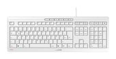 Cherry Büro Tastatur USB  Stream Keyboard (Weiß) f&uuml;r 38,37 Euro