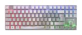 Xtrfy RGB-LED Gaming Tastatur USB + RF Wireless + Bluetooth 2.4 GHz  MX8.2 TKL Wireless XAGA (Weiß) f&uuml;r 270,00 Euro