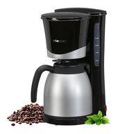 Clatronic 10 Tassen Thermo Filterkaffeemaschine  KA3327 (Schwarz, Edelstahl) f&uuml;r 38,99 Euro
