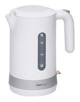Clatronic 1,8 l Wasserkocher 2200 W  WK3840 (Weiß) f&uuml;r 19,95 Euro