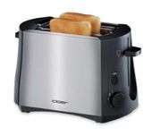 Cloer Toaster 900 W 2 Scheibe(n)  3419 (Schwarz, Edelstahl) f&uuml;r 36,99 Euro