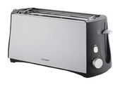 Cloer Toaster 1380 W 4 Scheibe(n) (Schwarz, Gebürsteter Stahl) 3710 f&uuml;r 49,99 Euro