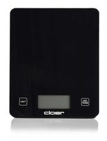 Cloer Elektronische Küchenwaage bis 10 kg Genauigkeit 5 g  6870 (Schwarz) f&uuml;r 18,46 Euro