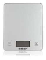 Cloer Elektronische Küchenwaage bis 10 kg Genauigkeit 5 g  6871 (Weiß) f&uuml;r 18,46 Euro
