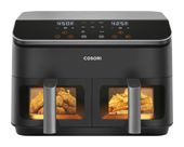 Cosori Doppel Heißluftfritteuse 8,5 l 1750 W  Dual Basket 8.5 (Schwarz) f&uuml;r 161,96 Euro