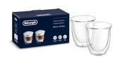 DeLonghi  DLSC311 Cappuccino Doppelwandige Thermogläser (Transparent) f&uuml;r 16,99 Euro