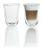DeLonghi  DLSC312 Latte Macciato Doppelwandige Thermogläser (Transparent) f&uuml;r 19,99 Euro