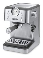DeLonghi Siebträger Kaffeemaschine 15 bar 1350 W  EM450.M Linea Classic (Schwarz, Edelstahl) f&uuml;r 127,96 Euro