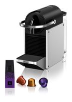 DeLonghi Nespresso Kapselmaschine 19 bar 1,0 l (Schwarz, Grau, Silber) EN127.S Pixie f&uuml;r 105,96 Euro