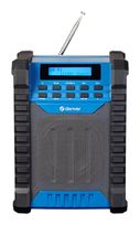 Denver Bluetooth DAB, DAB+, FM Radio Tragbar Spritzwassergeschützt IP54  WRD-60 (Schwarz, Blau) f&uuml;r 49,46 Euro