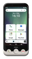 Doro 64 GB 4G Smartphone 11,4 cm (4.5 Zoll) 2,0 GHz Android 13 MP Einzelne Kamera Kamera Dual Sim WiFi 5  Aurora A10 (Schwarz, Weiß) f&uuml;r 206,96 Euro