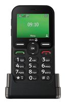 Doro 4G Smartphone 6,1 cm (2.4 Zoll 1 GHz 0,3 MP Single SIM  Leva E10 (Schwarz) f&uuml;r 63,46 Euro