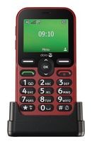 Doro 4G Smartphone 6,1 cm (2.4 Zoll 1 GHz 0,3 MP Single SIM  Leva E10 (Rot) f&uuml;r 64,46 Euro