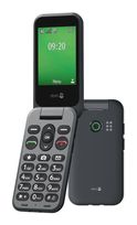 Doro 4G Smartphone 7,11 cm (2.8 Zoll) 0,3 MP Single SIM  Leva E20 (Schwarz) f&uuml;r 77,46 Euro