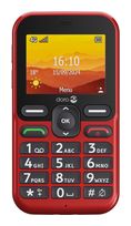 Doro 4G Smartphone 6,1 cm (2.4 Zoll 2 MP Single SIM  Leva L10 (Rot) f&uuml;r 89,96 Euro
